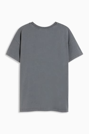 Ragazzi e giovani - CLOCKHOUSE - t-shirt - Ramones - grigio