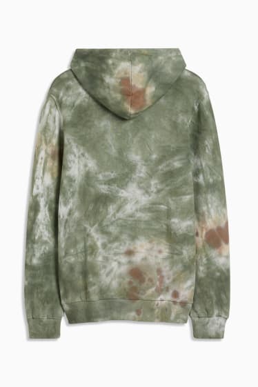 Heren - Hoodie - groen