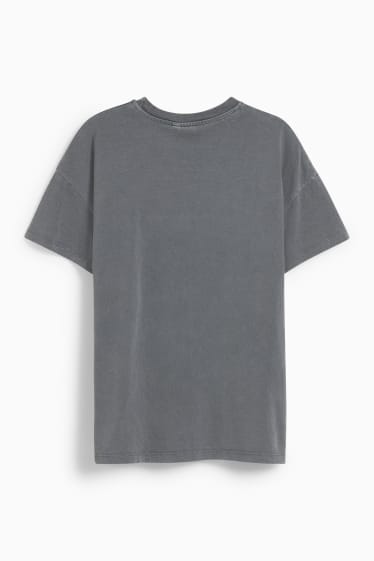 Donna - CLOCKHOUSE - t-shirt - Nirvana - grigio