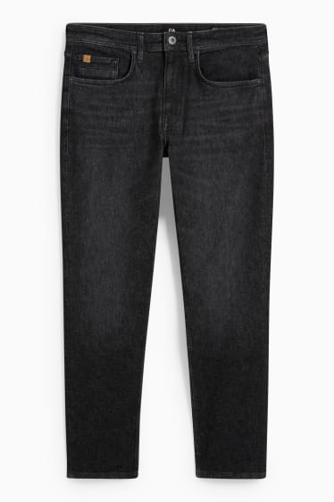 Hommes - Jean slim - avec fibres de chanvre - LYCRA® - jean gris foncé