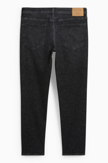 Mężczyźni - Slim jeans - z włóknem konopi - LYCRA® - dżins-ciemnoszary