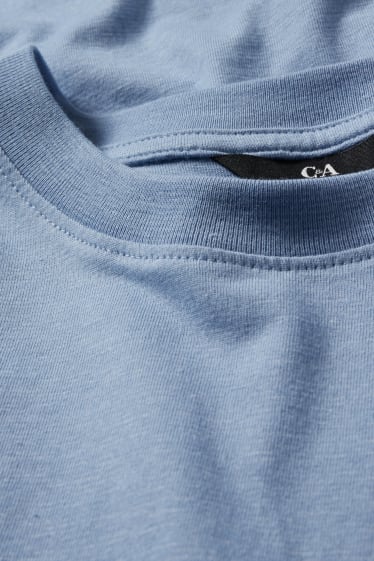 Heren - T-shirt - lichtblauw