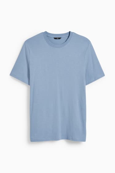 Heren - T-shirt - lichtblauw