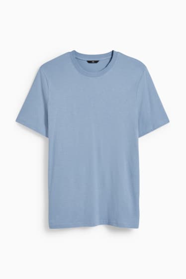 Hombre - Camiseta - azul claro