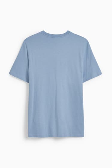 Heren - T-shirt - lichtblauw