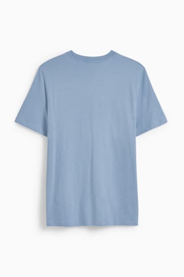 Hombre - Camiseta - azul claro