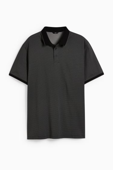 Herren - Poloshirt - dunkelgrau