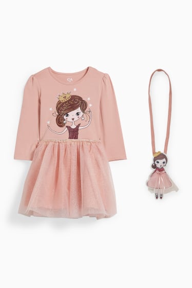 Nena - Conjunt - vestit i bossa - 2 peces - rosa