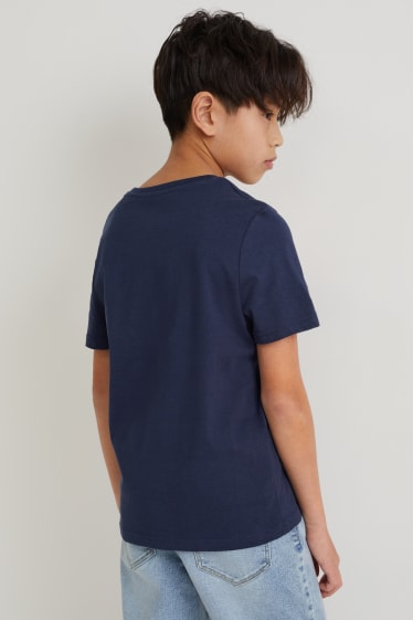 Kinderen - Among us - T-shirt - donkerblauw