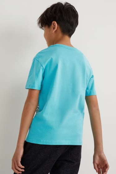 Kinderen - T-shirt - lichtturquoise