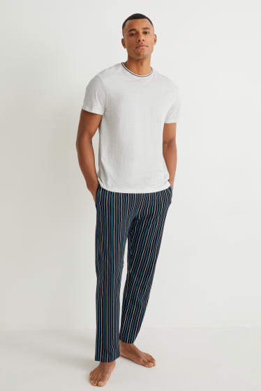 Home - Pijama - gris clar jaspiat