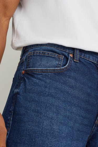 Herren - Straight Jeans - LYCRA® - dunkeljeansblau