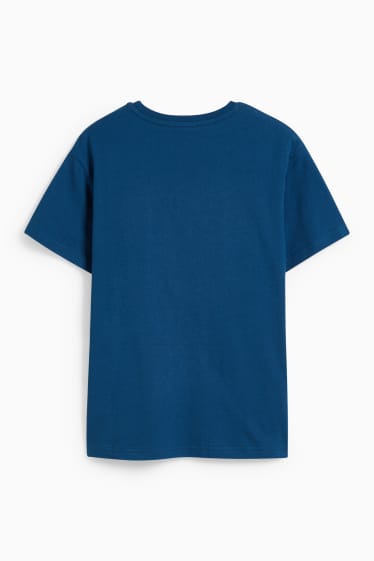 Niños - Camiseta de manga corta - azul oscuro