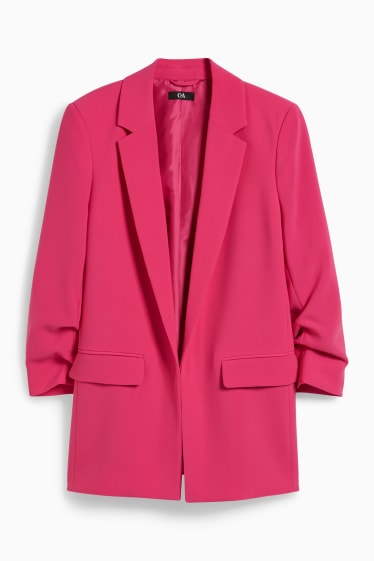 Femmes - Blazer - relaxed fit - rose