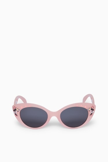 Kinderen: meisjes - Minnie Mouse - zonnebril - roze