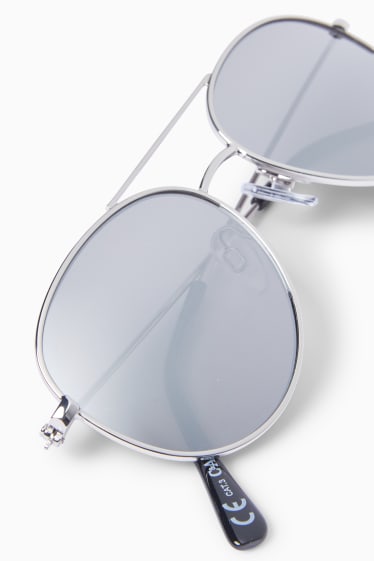 Children Boys - Sunglasses - silver