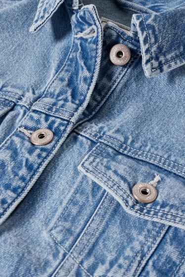 Kinder Mädchen - Jeansjacke - helljeansblau