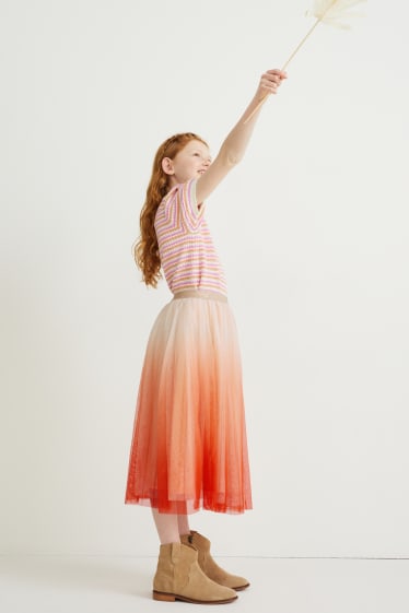 Children - Skirt - orange