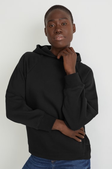 Femmes - Sweat à capuche - noir