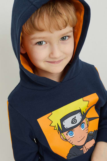 Enfants - Naruto - sweat à capuche - bleu foncé