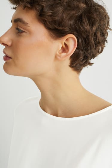 Women - Blouse - cremewhite