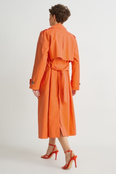 Femmes - Trench - orange foncé