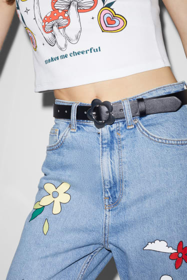 Femmes - Ceinture - synthétique - noir