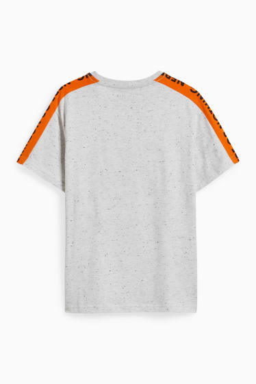 Children - NERF - short sleeve T-shirt - black / gray