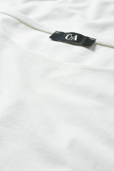 Dames - Longsleeve - wit