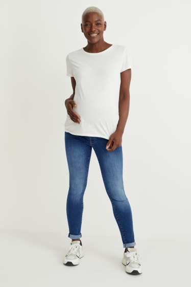 Women - Maternity jeans - skinny jeans - shaping jeans - LYCRA® - denim-light blue