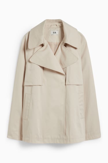 Dames - Jas - licht beige