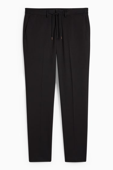 Home - Pantalons de vestir - slim fit - Flex - LYCRA® - negre