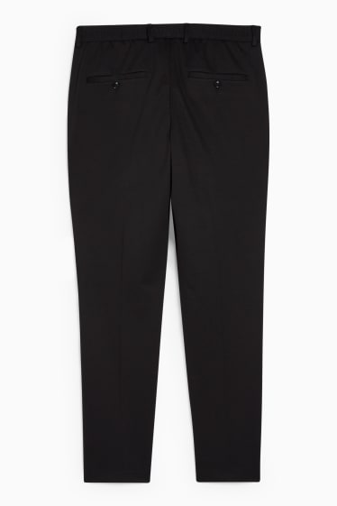 Hommes - Pantalon de costume - slim fit - Flex - LYCRA® - noir