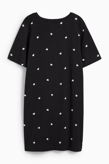 Dona - Camisa de dormir - gris fosc