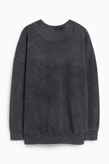 Dames - CLOCKHOUSE - sweatshirt - Def Leppard - zwart