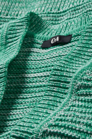 Damen - Strickjacke - grün