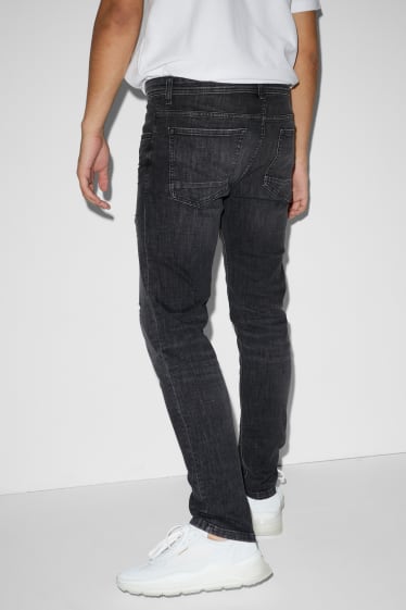Mężczyźni - Skinny jeans - LYCRA® - dżins-szary