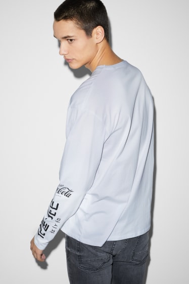 Men - Long sleeve top - Coca-Cola - white