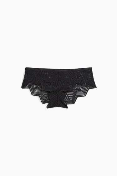 Women - Hipster briefs - black