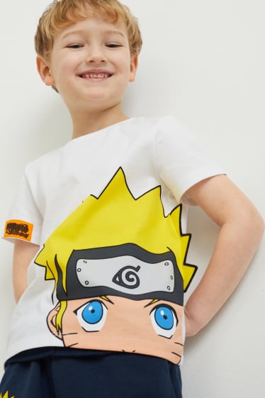Kinder - Naruto - Kurzarmshirt - weiss