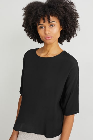 Damen - Bluse - schwarz