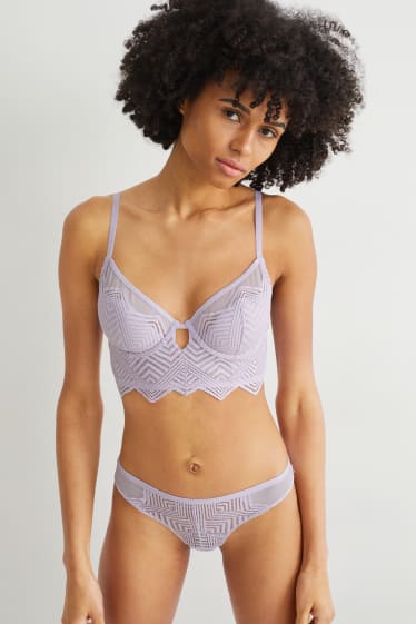 Women - Briefs - light violet