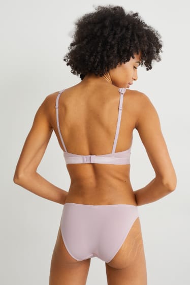 Donna - Slip - LYCRA® - viola chiaro