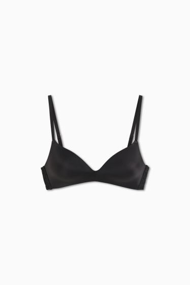 Women - Non-wired bra - padded - black