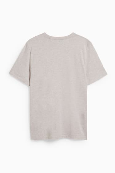 Heren - T-shirt - Pima-katoen - beige