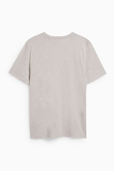 Hommes - T-shirt - coton Pima - beige