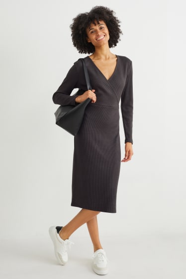 Women - Bodycon dress - dark gray