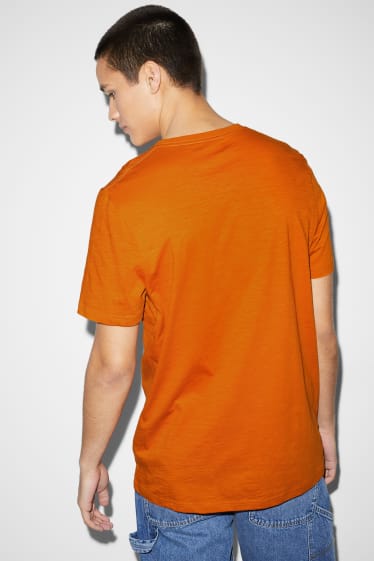 Hommes - T-shirt - orange foncé