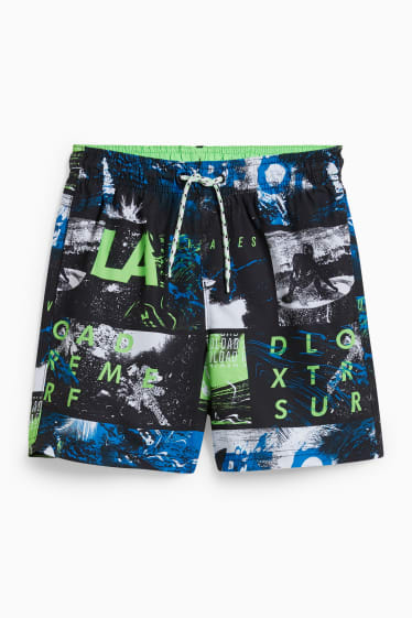 Bambini - Shorts da mare - nero