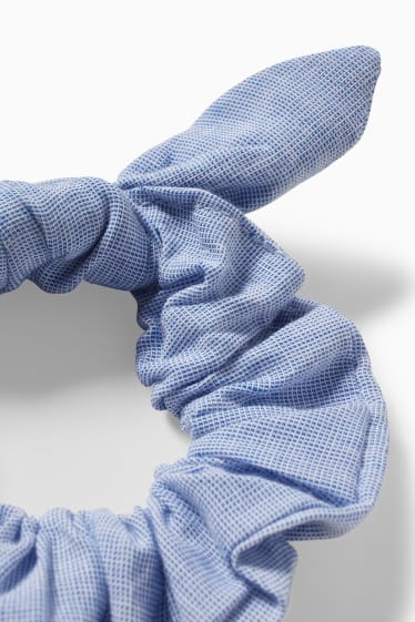 Nena - Conjunt - vestits i lligacues scrunchie - 2 peces - blau clar